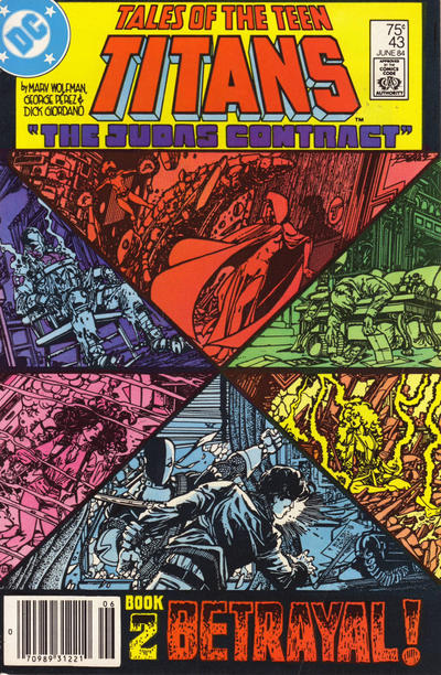 Cover for Tales of the Teen Titans (DC, 1984 series) #43 [Newsstand]