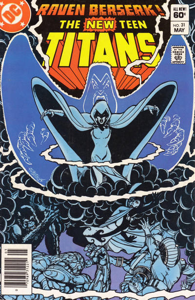 Cover for The New Teen Titans (DC, 1980 series) #31 [Newsstand]