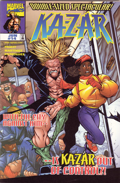 Cover for Ka-Zar (Marvel, 1997 series) #14
