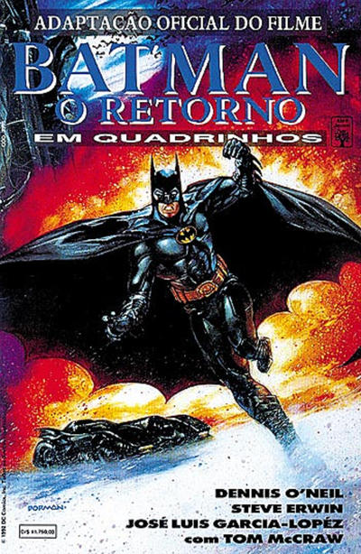 Cover for Batman, O Retorno - Adaptação Oficial do Filme (Editora Abril, 1992 series) 