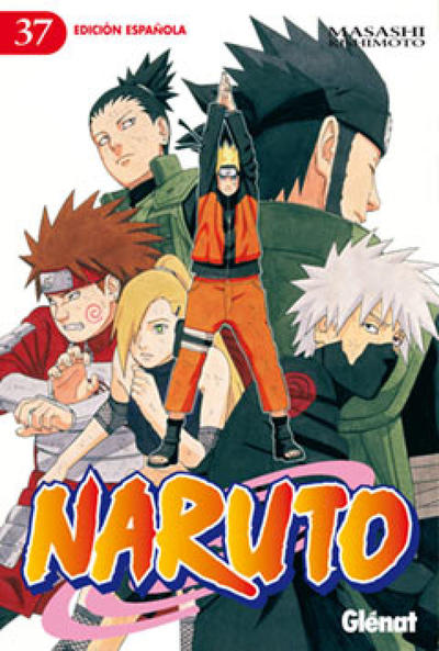Cover for Naruto (Ediciones Glénat España, 2002 series) #37
