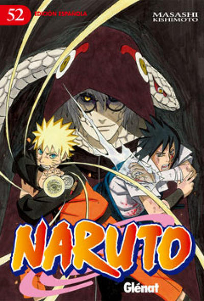 Cover for Naruto (Ediciones Glénat España, 2002 series) #52