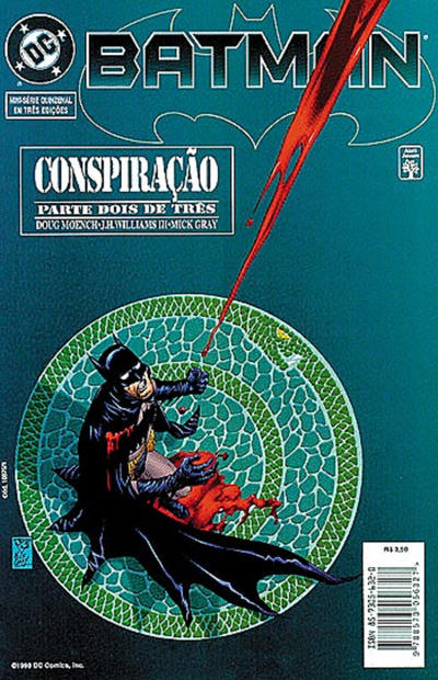 Cover for Batman: Conspiração (Editora Abril, 1998 series) #2