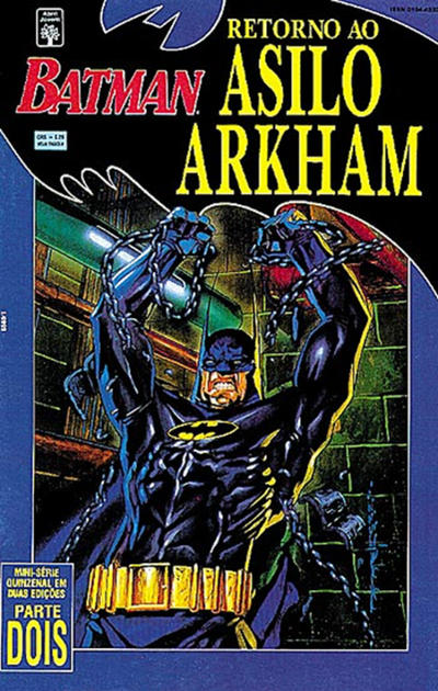 Cover for Batman: Retorno ao Asilo Arkham (Editora Abril, 1994 series) #2