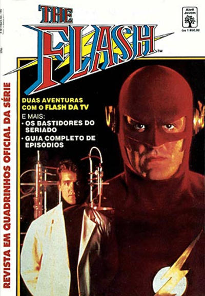 Cover for The Flash - Revista em Quadrinhos Oficial da Série (Editora Abril, 1992 series) 