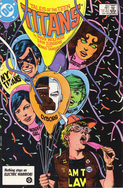 Cover for Tales of the Teen Titans (DC, 1984 series) #65 [Direct]