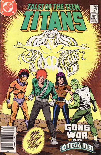 Cover for Tales of the Teen Titans (DC, 1984 series) #75 [Newsstand]