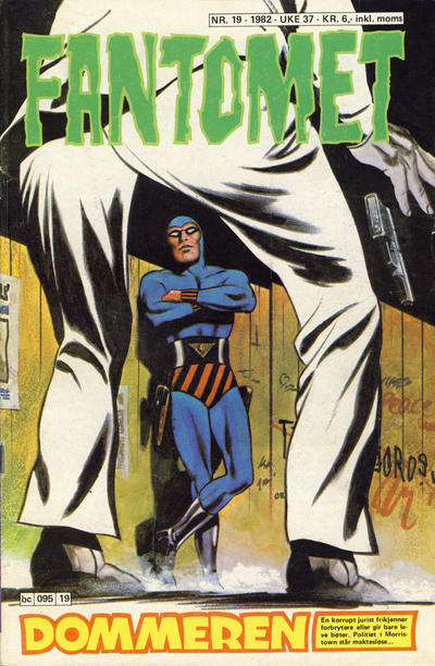 Cover for Fantomet (Semic, 1976 series) #19/1982