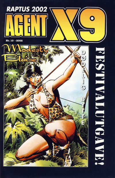 Cover for Agent X9 Raptus 2002 festivalutgave (Hjemmet / Egmont, 2002 series) #10/2002