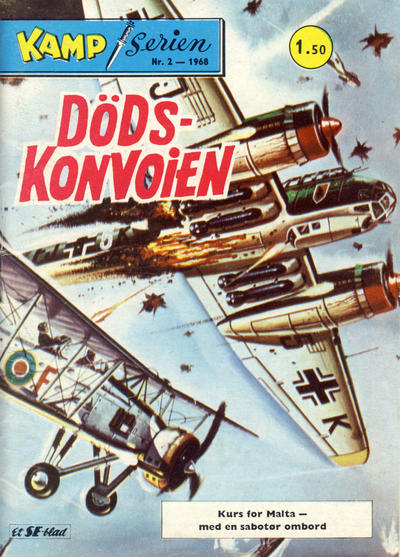 Cover for Kamp-serien (Serieforlaget / Se-Bladene / Stabenfeldt, 1964 series) #2/1968