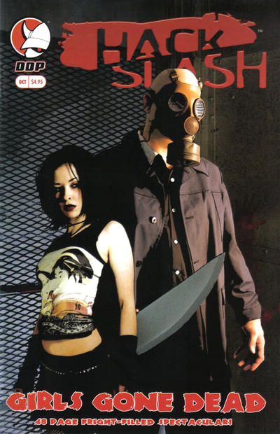 Cover for Hack/Slash: Girls Gone Dead (Devil's Due Publishing, 2004 series) [Crank! Cover]