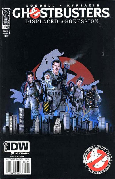 Cover for Ghostbusters: Displaced Aggression (IDW, 2009 series) #1 [Cover B]