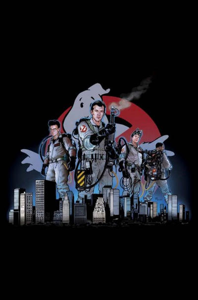 Cover for Ghostbusters: Displaced Aggression (IDW, 2009 series) #1 [Virgin Cover RI]