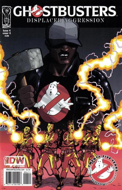 Cover for Ghostbusters: Displaced Aggression (IDW, 2009 series) #4 [Cover A]