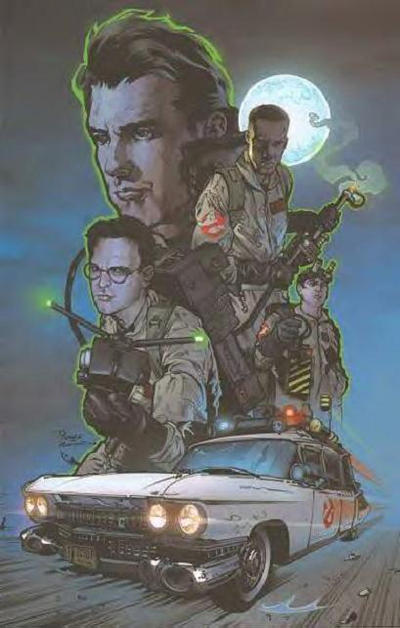 Cover for Ghostbusters: Displaced Aggression (IDW, 2009 series) #4 [Cover RI]