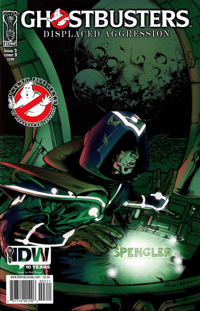 Cover for Ghostbusters: Displaced Aggression (IDW, 2009 series) #3 [Cover B]