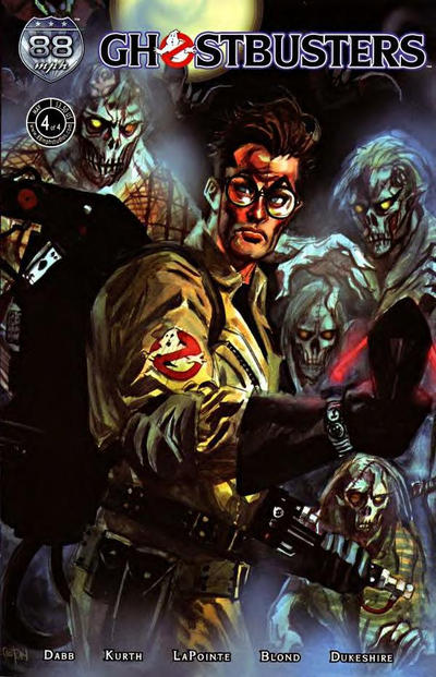 Cover for Ghostbusters: Legion (88MPH Studios, 2004 series) #4 [Egon Spengler Cover]