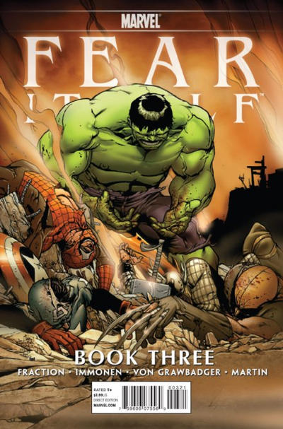 Cover for Fear Itself (Marvel, 2011 series) #3 [Giuseppe Camuncoli Limited Cover]