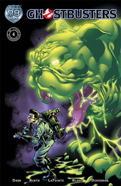 Cover for Ghostbusters: Legion (88MPH Studios, 2004 series) #4 [Ghost Dog Cover]