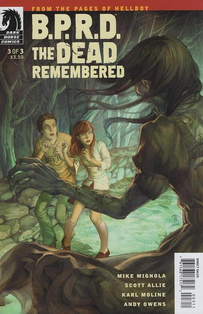 Cover for B.P.R.D.: The Dead Remembered (Dark Horse, 2011 series) #3