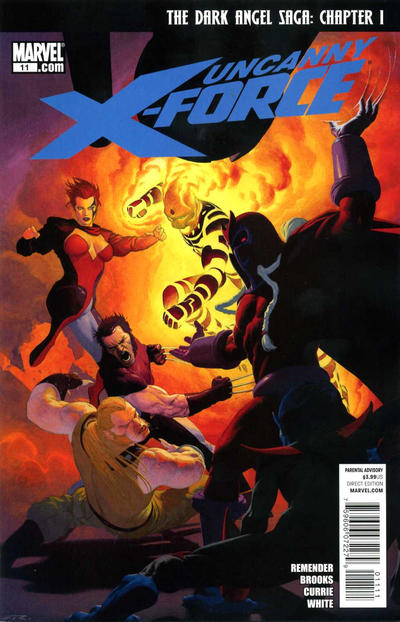 Cover for Uncanny X-Force (Marvel, 2010 series) #11