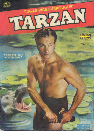 Cover for Tarzán (Editorial Novaro, 1951 series) #3