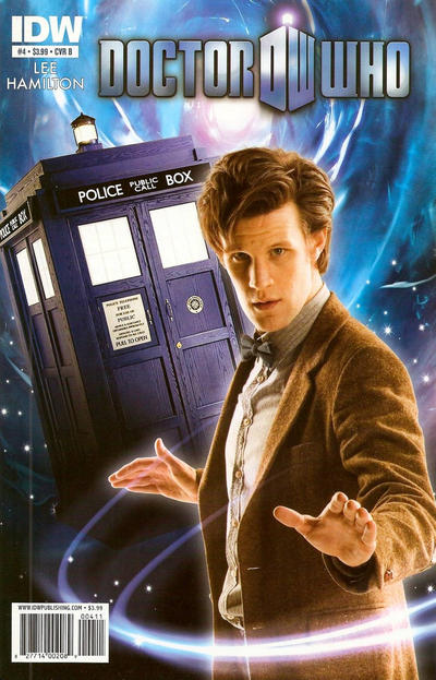 Cover for Doctor Who (IDW, 2011 series) #4 [Cover B]
