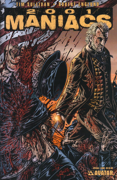 Cover for 2001 Maniacs Special (Avatar Press, 2007 series) #1 [Gore variant]
