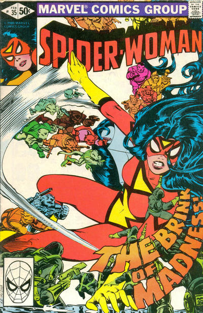 Cover for Spider-Woman (Marvel, 1978 series) #35 [Direct]