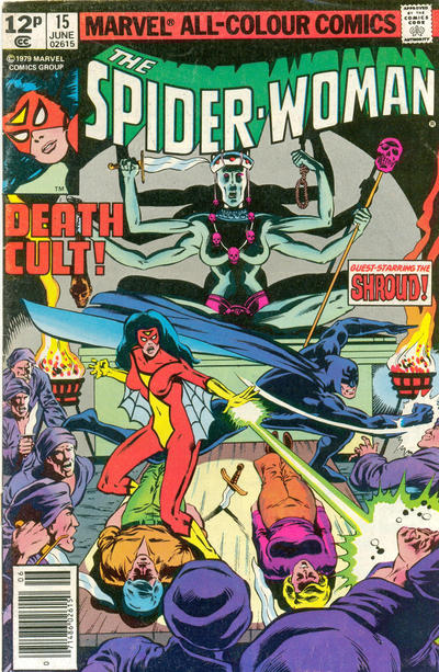Cover for Spider-Woman (Marvel, 1978 series) #15 [British]
