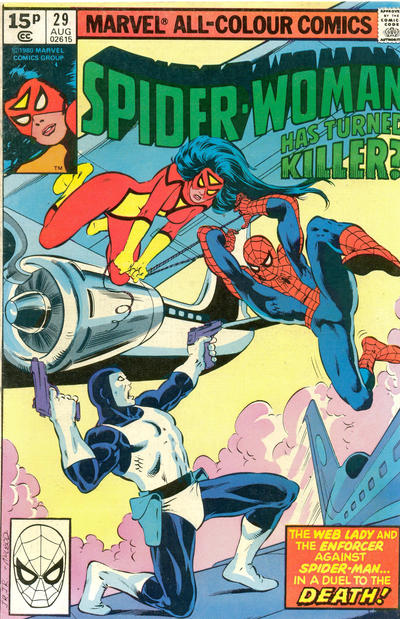 Cover for Spider-Woman (Marvel, 1978 series) #29 [British]