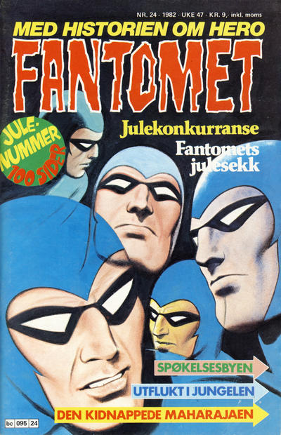 Cover for Fantomet (Semic, 1976 series) #24/1982