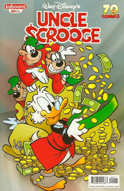 Cover for Uncle Scrooge (Boom! Studios, 2009 series) #404