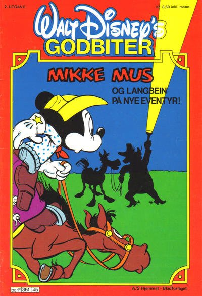 Cover for Walt Disney's Godbiter (Hjemmet / Egmont, 1981 series) #45
