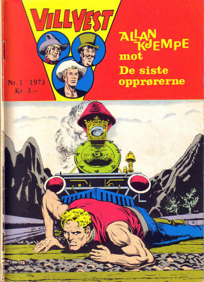 Cover for Vill Vest (Serieforlaget / Se-Bladene / Stabenfeldt, 1953 series) #1/1973