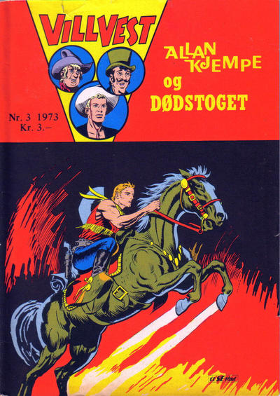 Cover for Vill Vest (Serieforlaget / Se-Bladene / Stabenfeldt, 1953 series) #3/1973