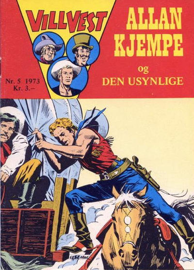 Cover for Vill Vest (Serieforlaget / Se-Bladene / Stabenfeldt, 1953 series) #5/1973