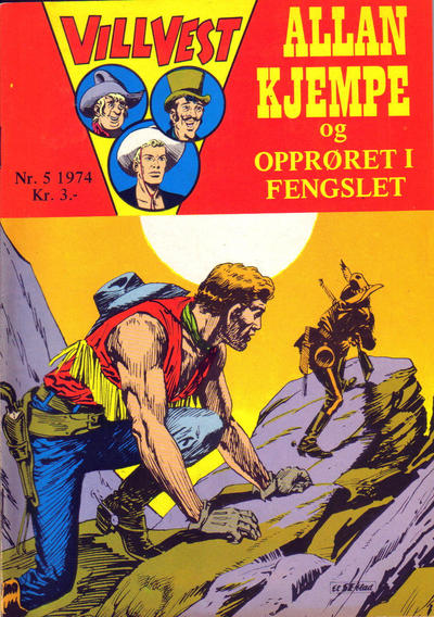 Cover for Vill Vest (Serieforlaget / Se-Bladene / Stabenfeldt, 1953 series) #5/1974