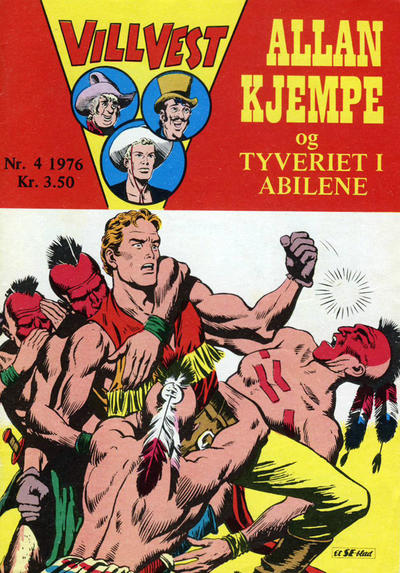 Cover for Vill Vest (Serieforlaget / Se-Bladene / Stabenfeldt, 1953 series) #4/1976