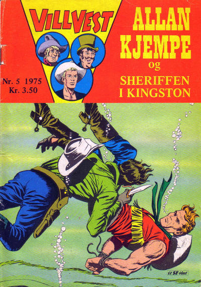 Cover for Vill Vest (Serieforlaget / Se-Bladene / Stabenfeldt, 1953 series) #5/1975