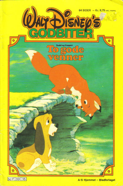 Cover for Walt Disney's Godbiter (Hjemmet / Egmont, 1981 series) #35