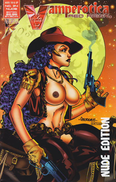 Cover for Vamperotica (Brainstorm Comics, 1994 series) #24 [Nude Edition]