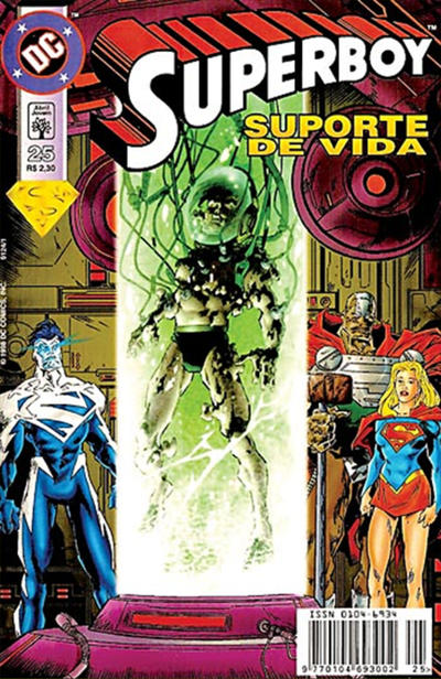 Cover for Superboy (Editora Abril, 1996 series) #25
