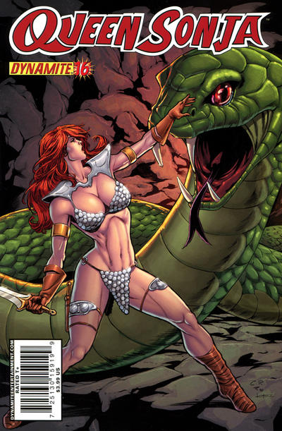 Cover for Queen Sonja (Dynamite Entertainment, 2009 series) #16 [Carlos Rafael Cover]