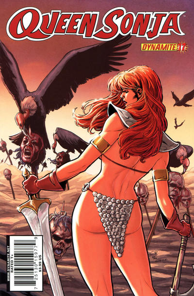 Cover for Queen Sonja (Dynamite Entertainment, 2009 series) #17 [Carlos Rafael Cover]