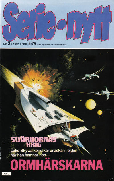 Cover for Serie-nytt [delas?] (Semic, 1970 series) #2/1982