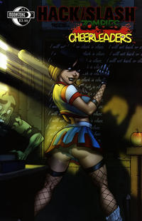 Cover Thumbnail for Hack/Slash Meets Zombies vs Cheerleaders (Moonstone, 2011 series) #1 [Cover C - Dominic Marco]