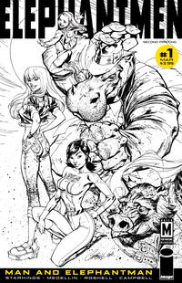 Cover Thumbnail for Elephantmen: Man and Elephantman (Image, 2011 series) #1