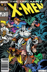 Cover Thumbnail for The Uncanny X-Men (Marvel, 1981 series) #235 [Newsstand]