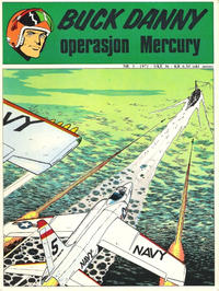 Cover for Trumf-serien (Romanforlaget, 1971 series) #3 - Buck Danny - Operasjon Mercury